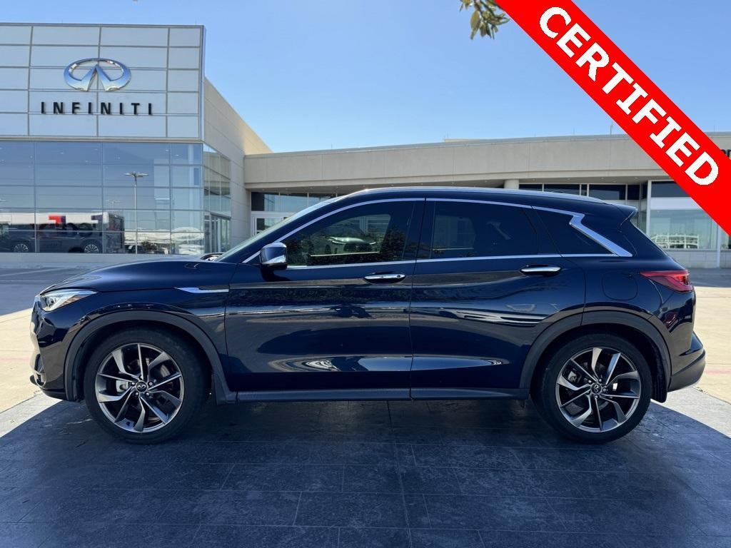 used 2021 INFINITI QX50 car, priced at $30,000