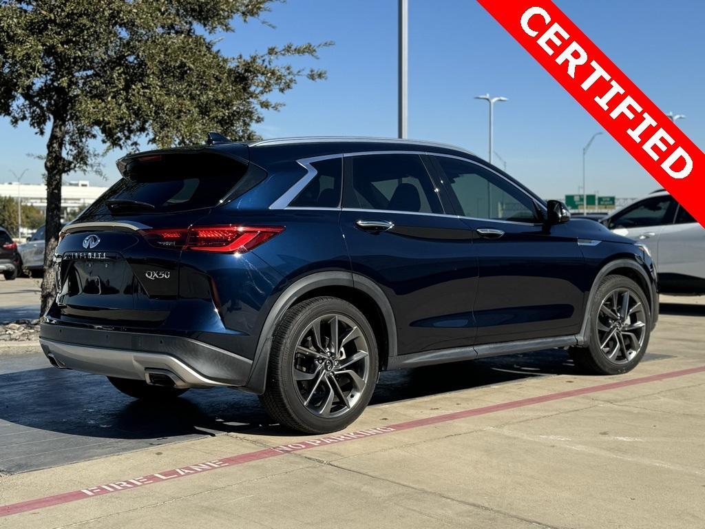 used 2021 INFINITI QX50 car, priced at $30,000