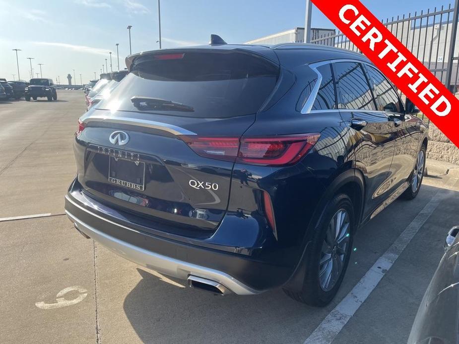 used 2023 INFINITI QX50 car, priced at $32,000