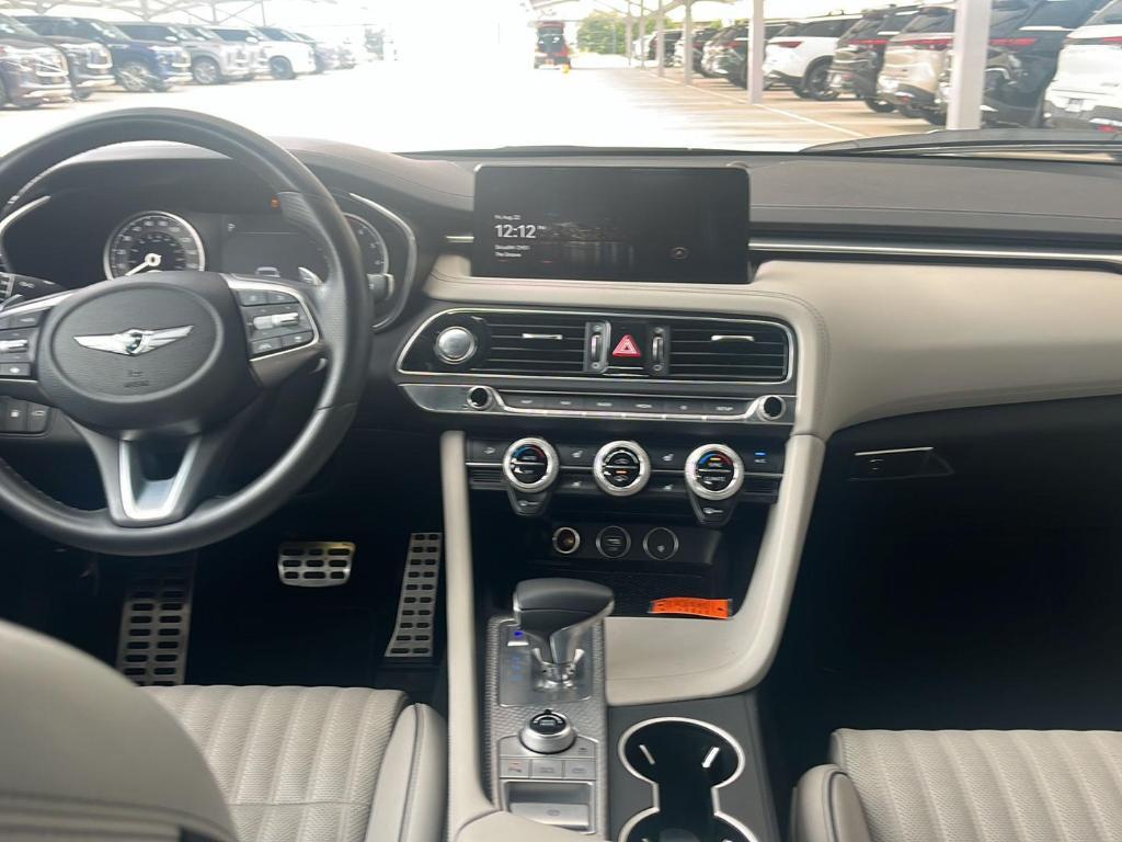 used 2023 Genesis G70 car, priced at $34,500