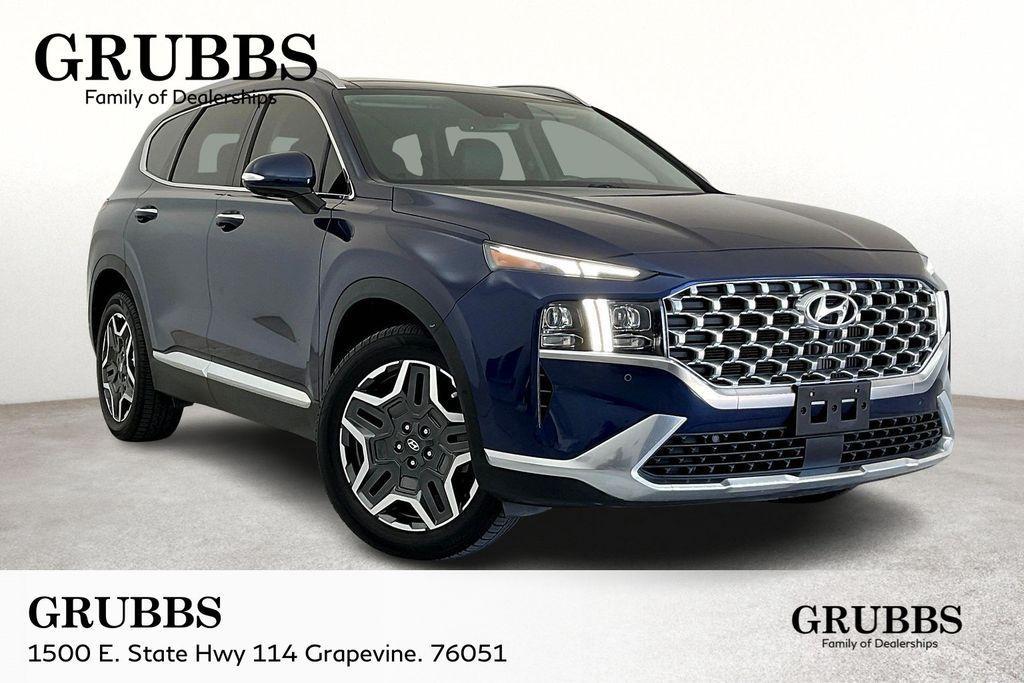 used 2021 Hyundai Santa Fe car, priced at $22,000