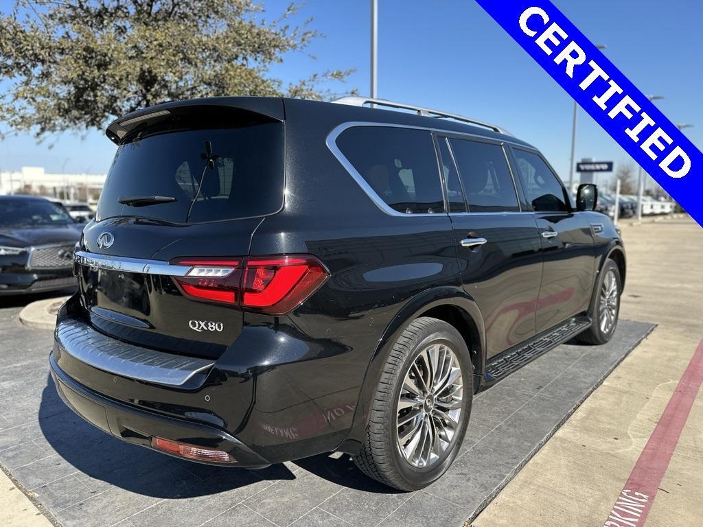 used 2021 INFINITI QX80 car, priced at $42,500