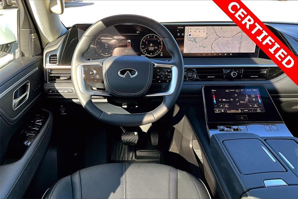 used 2025 INFINITI QX80 car, priced at $94,500