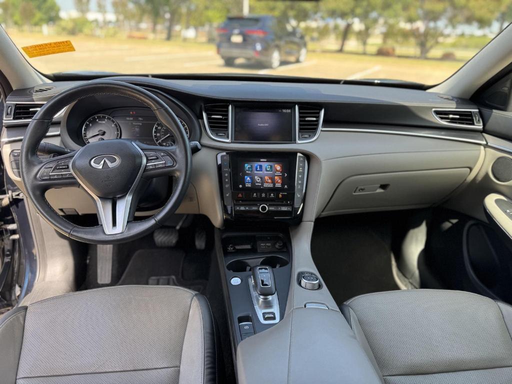 used 2023 INFINITI QX50 car, priced at $30,400