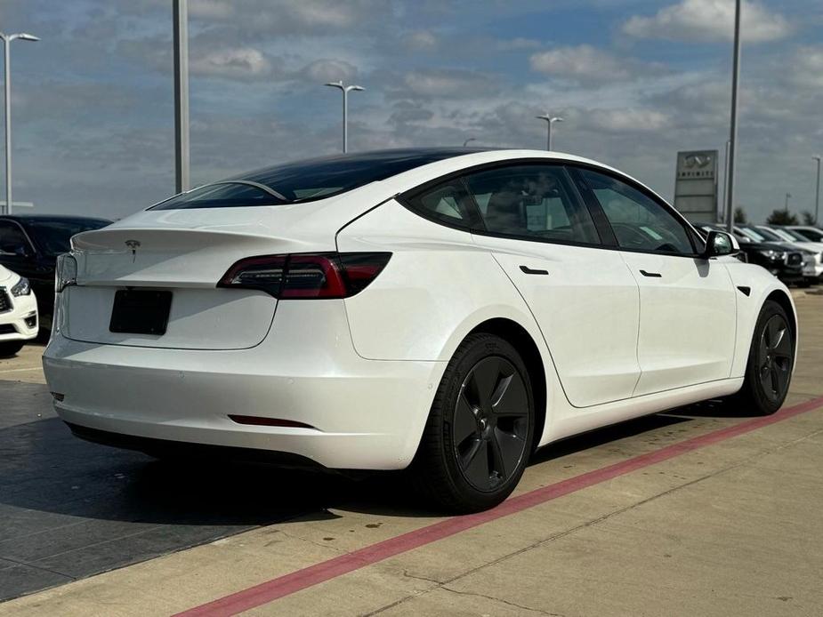 used 2021 Tesla Model 3 car, priced at $27,000