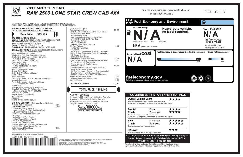 used 2017 Ram 2500 car, priced at $24,500