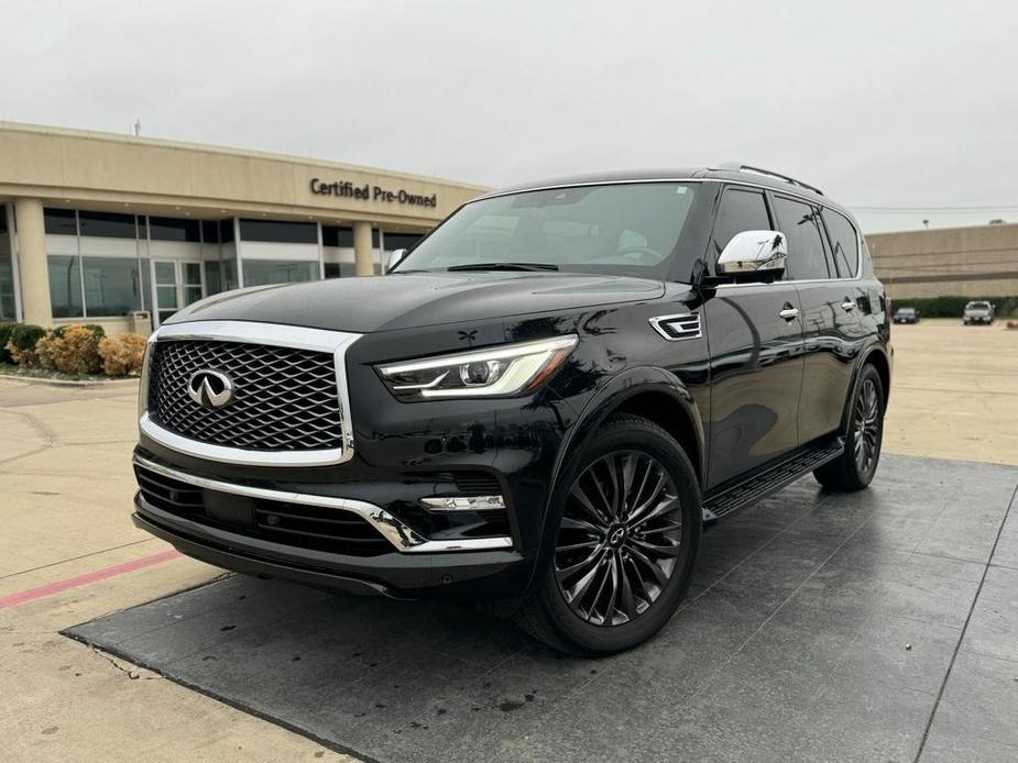 used 2023 INFINITI QX80 car, priced at $55,500