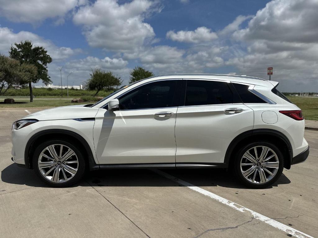 used 2022 INFINITI QX50 car, priced at $33,738