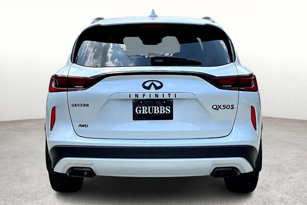 new 2025 INFINITI QX50 car, priced at $54,570