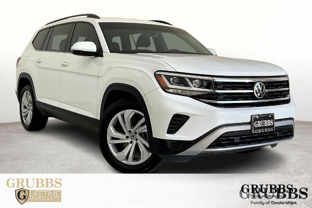 used 2021 Volkswagen Atlas car, priced at $17,000