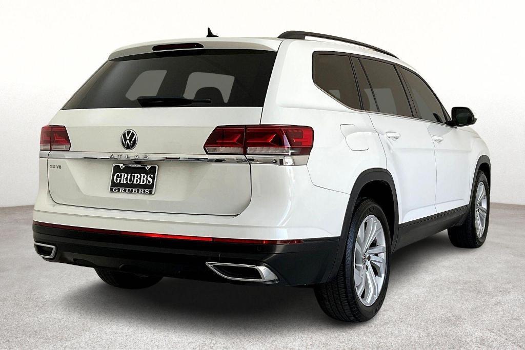 used 2021 Volkswagen Atlas car, priced at $17,000