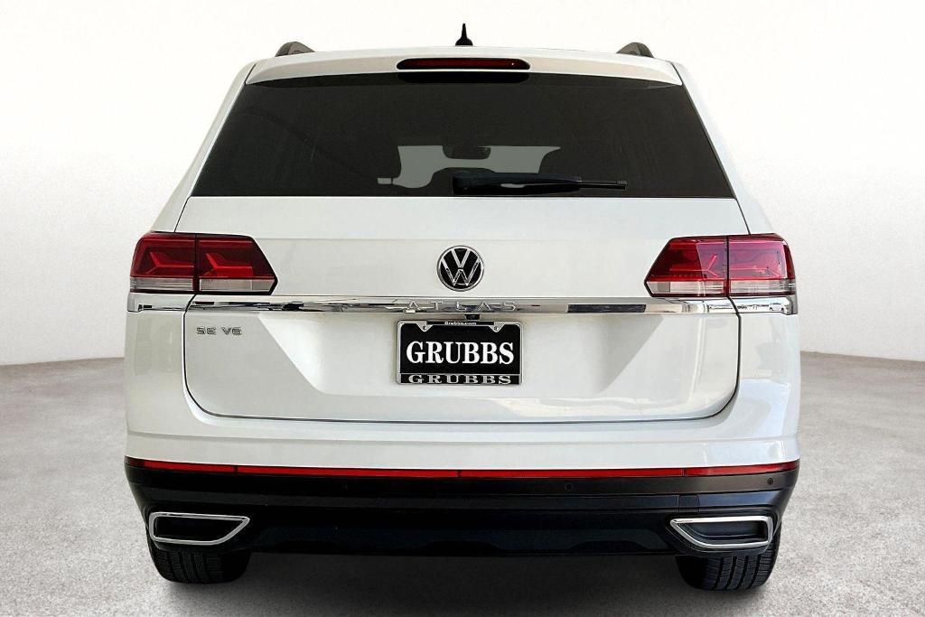 used 2021 Volkswagen Atlas car, priced at $17,000