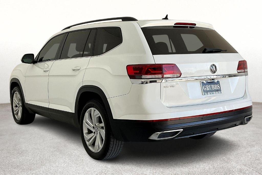 used 2021 Volkswagen Atlas car, priced at $17,000