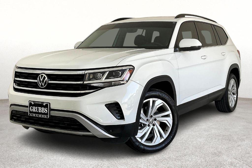 used 2021 Volkswagen Atlas car, priced at $17,000