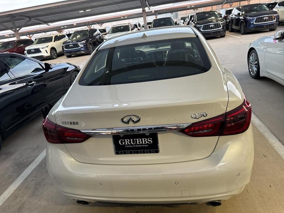 new 2024 INFINITI Q50 car, priced at $38,585