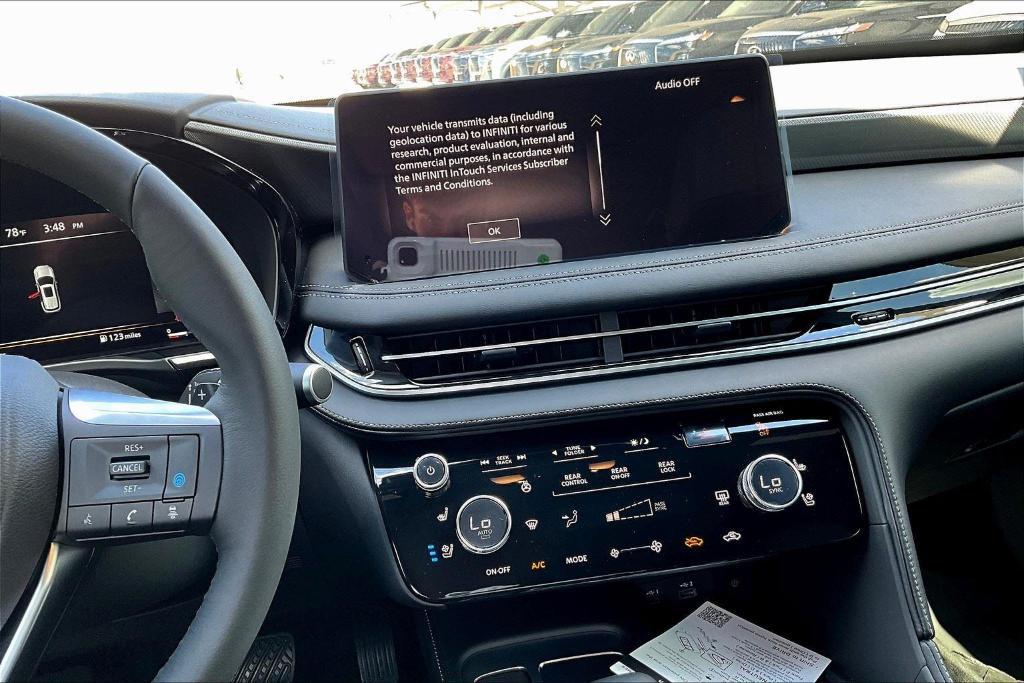 new 2025 INFINITI QX60 car, priced at $63,510