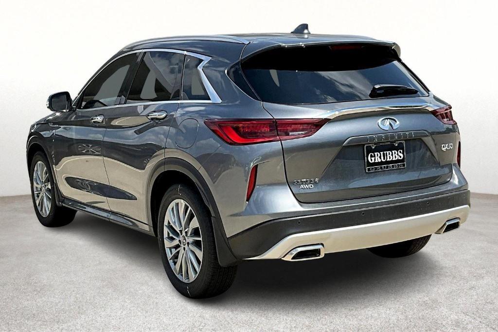 new 2025 INFINITI QX50 car, priced at $49,270