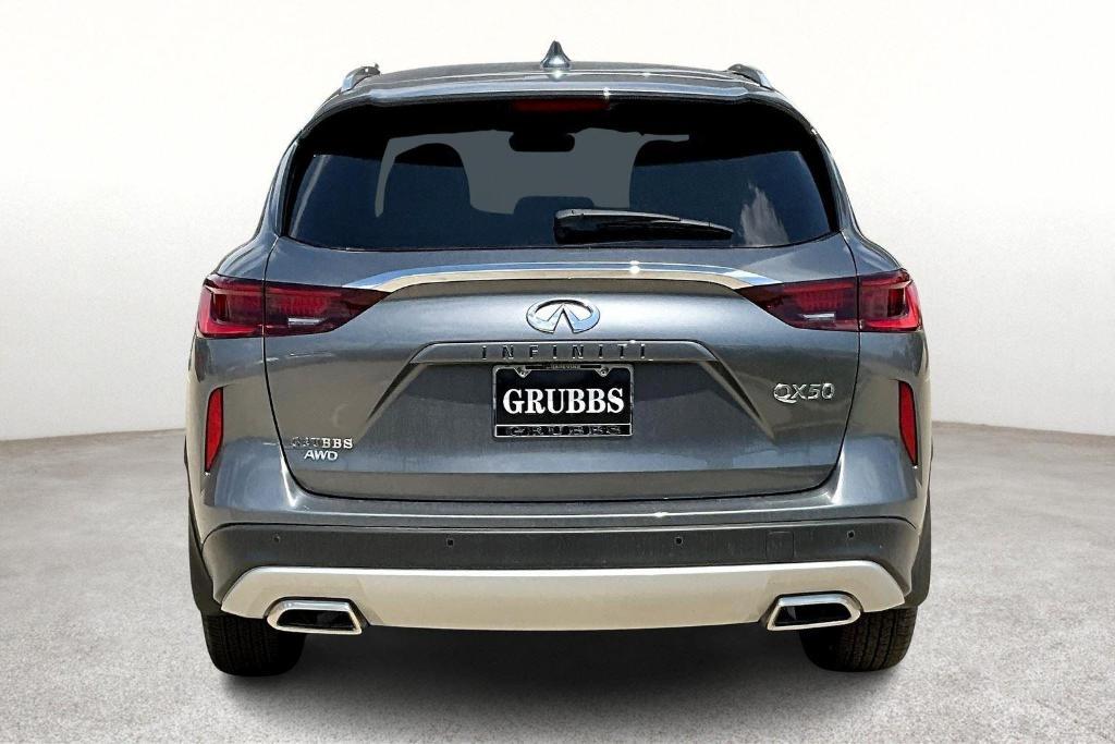 new 2025 INFINITI QX50 car, priced at $49,270