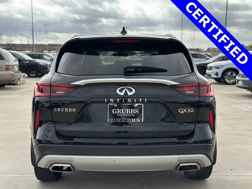 used 2023 INFINITI QX50 car, priced at $32,000