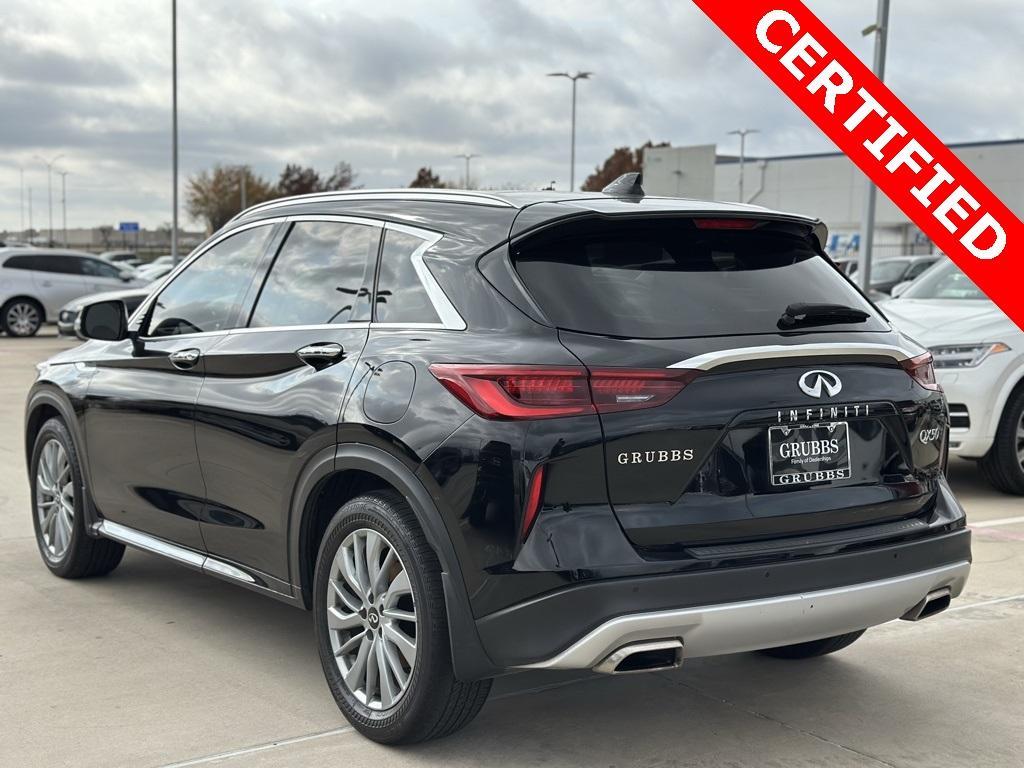 used 2023 INFINITI QX50 car, priced at $33,000