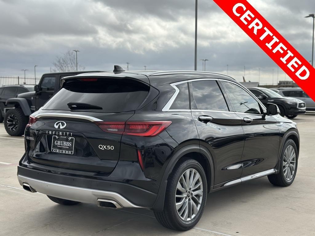 used 2023 INFINITI QX50 car, priced at $33,000