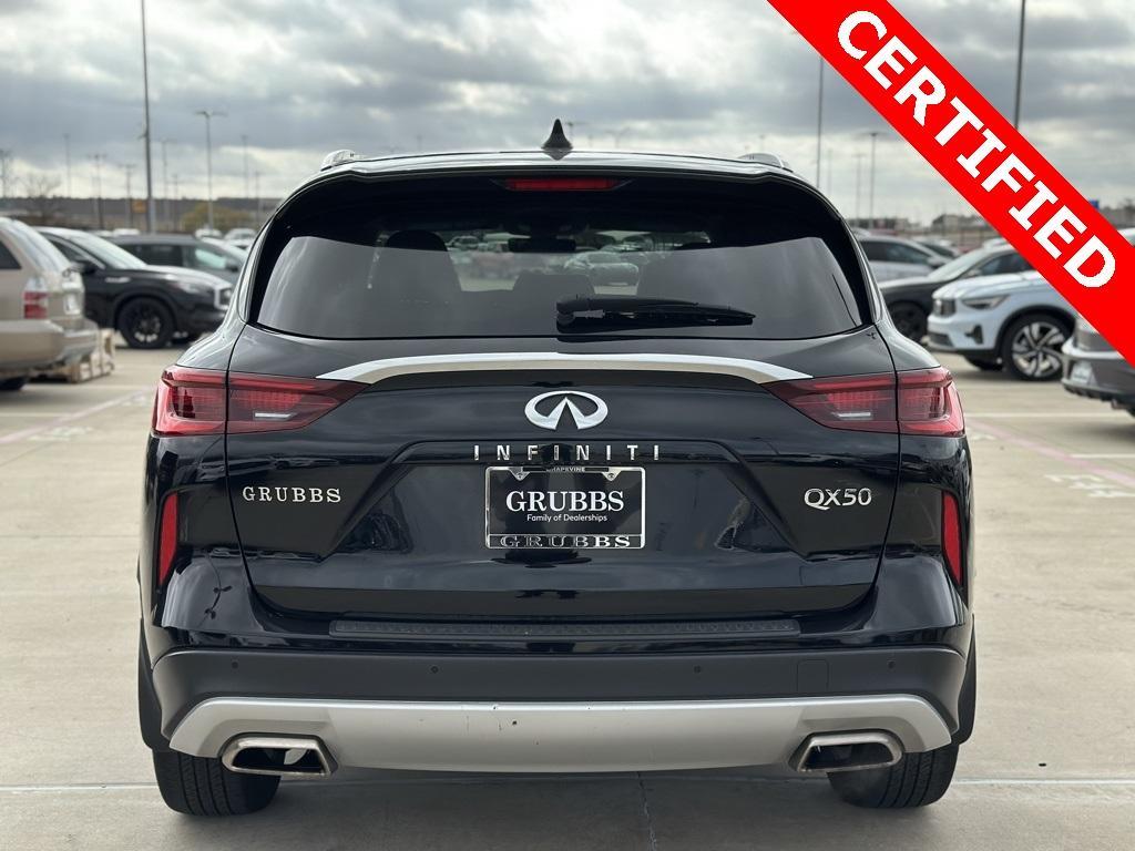 used 2023 INFINITI QX50 car, priced at $33,000