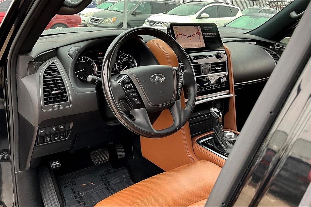 used 2023 INFINITI QX80 car, priced at $58,500