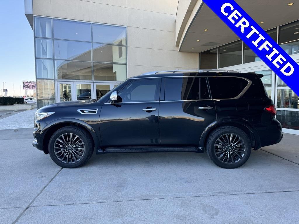 used 2023 INFINITI QX80 car, priced at $61,000