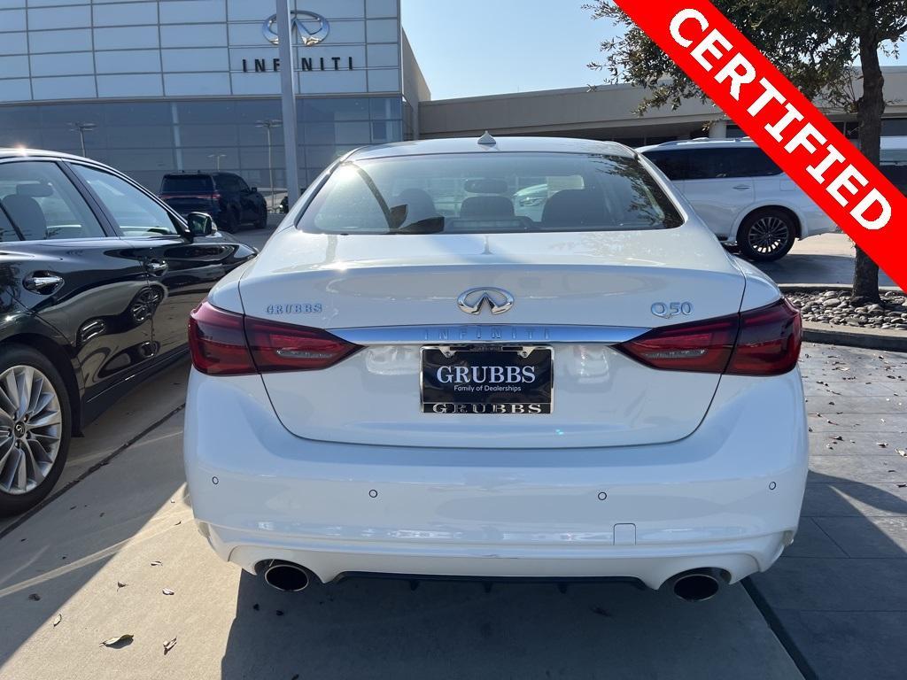 used 2023 INFINITI Q50 car, priced at $30,000