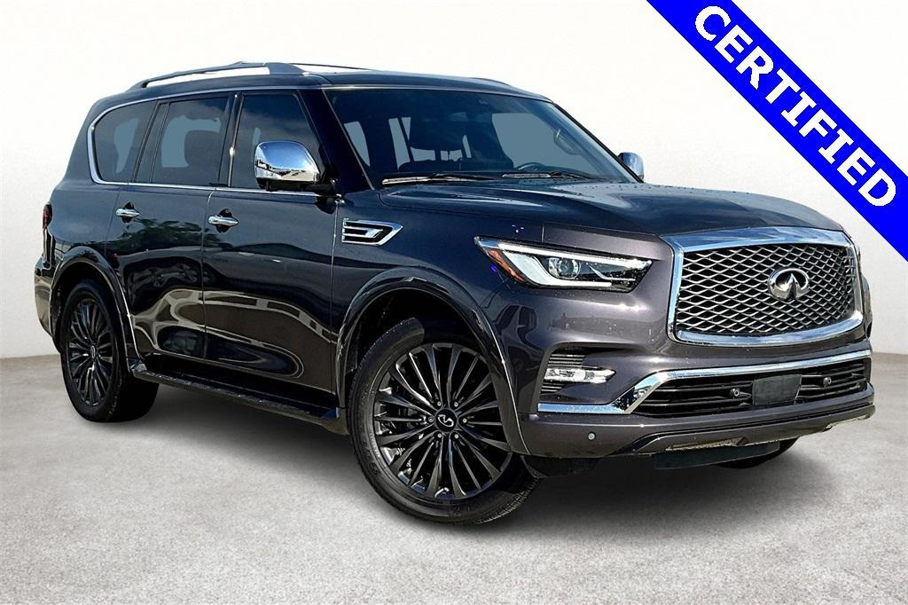 used 2022 INFINITI QX80 car, priced at $47,000