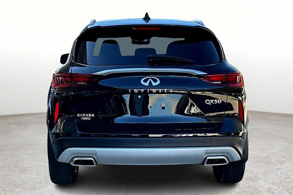 new 2025 INFINITI QX50 car, priced at $48,370