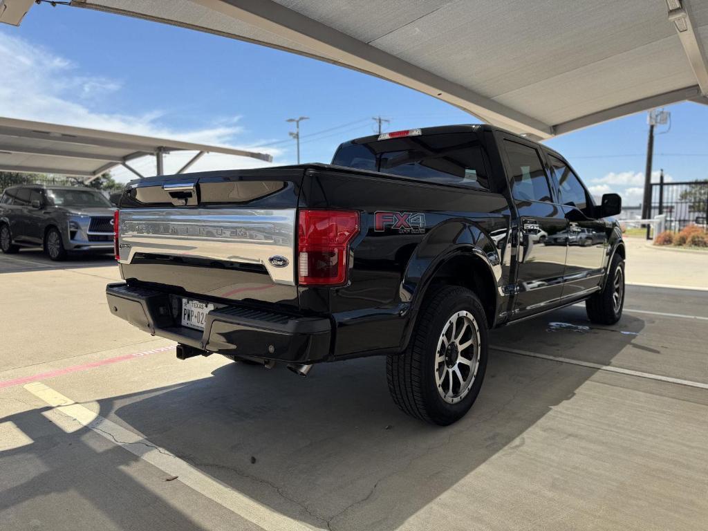 used 2018 Ford F-150 car, priced at $18,500