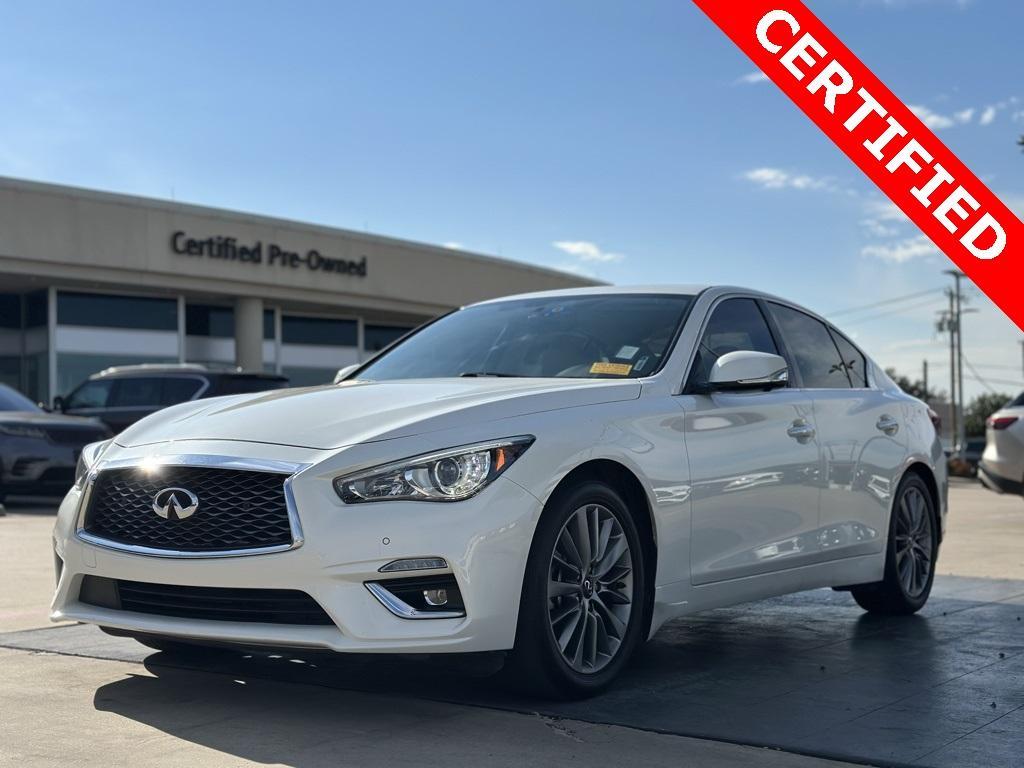 used 2022 INFINITI Q50 car, priced at $31,000