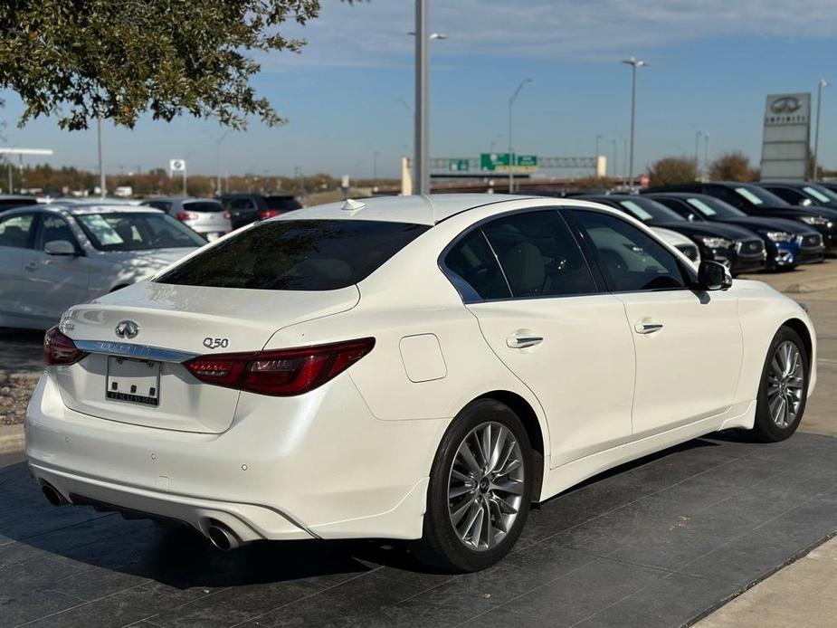 used 2022 INFINITI Q50 car, priced at $32,000