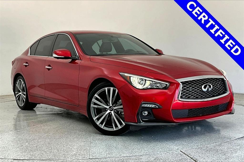 used 2022 INFINITI Q50 car, priced at $29,500