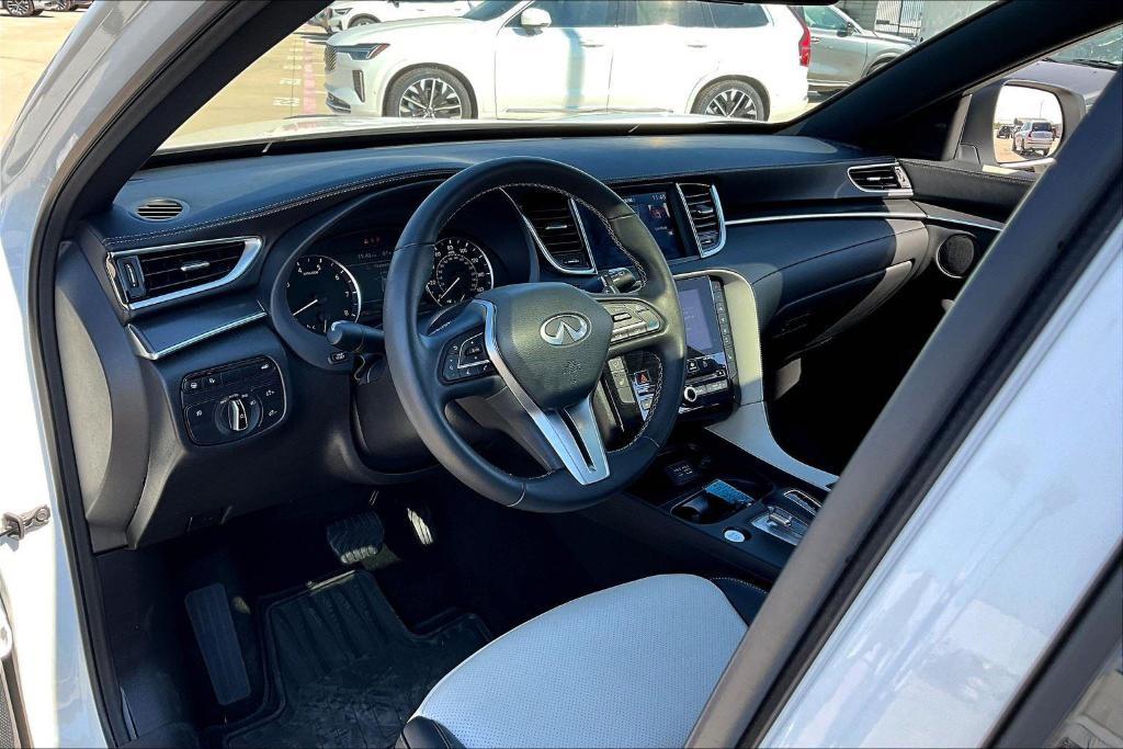 used 2025 INFINITI QX55 car, priced at $38,000