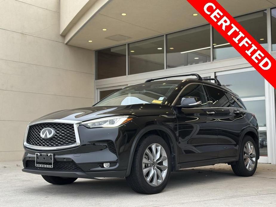 used 2022 INFINITI QX50 car, priced at $28,500