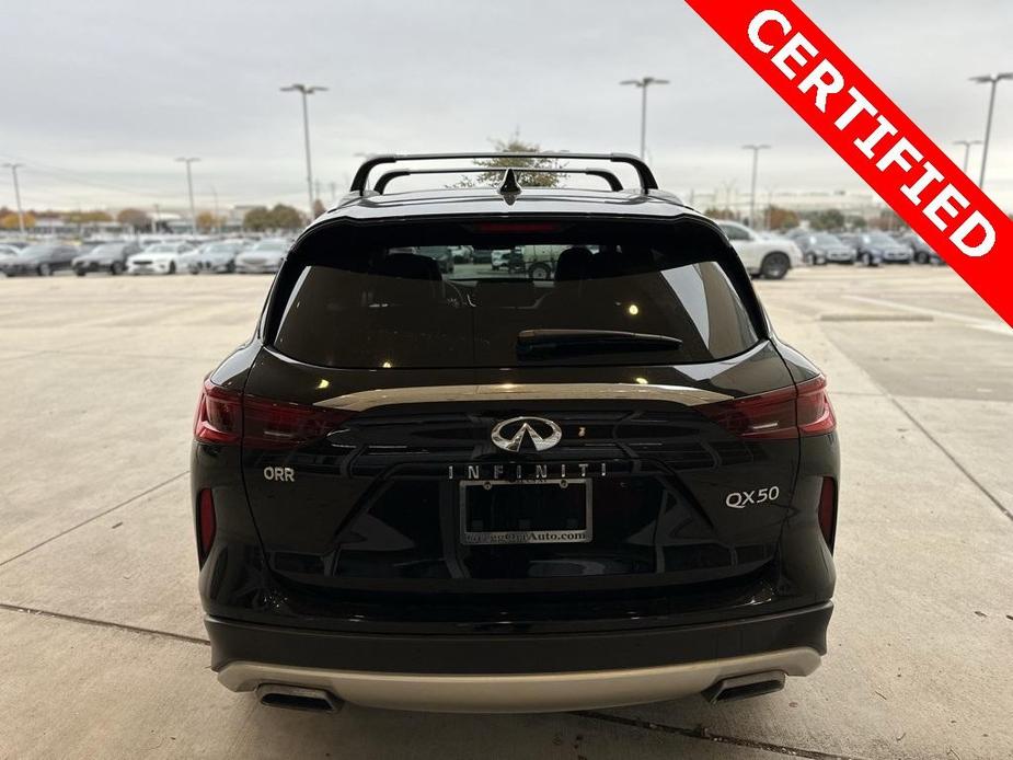 used 2022 INFINITI QX50 car, priced at $28,500