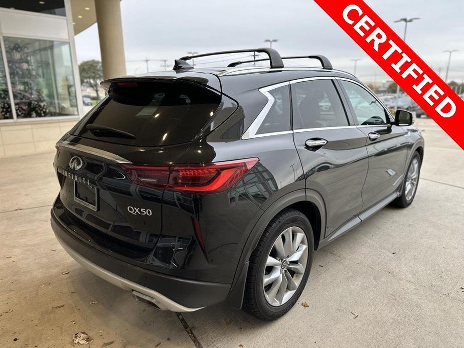 used 2022 INFINITI QX50 car, priced at $28,500