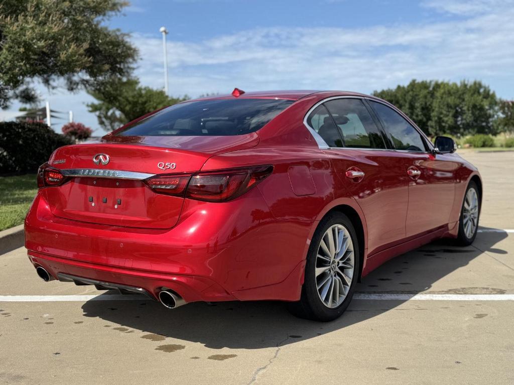 used 2022 INFINITI Q50 car, priced at $28,989