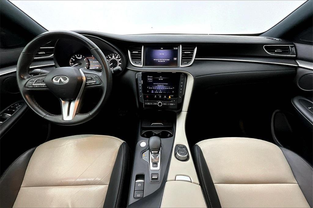 used 2023 INFINITI QX55 car, priced at $35,000