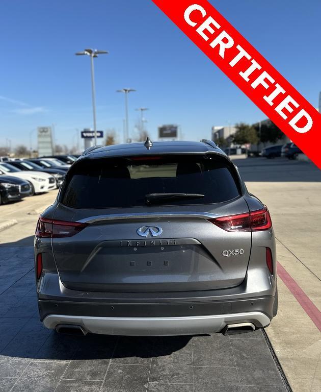 used 2024 INFINITI QX50 car, priced at $37,500