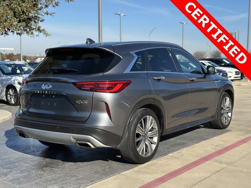 used 2024 INFINITI QX50 car, priced at $37,500