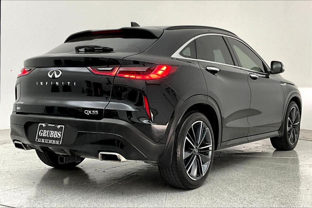 used 2025 INFINITI QX55 car, priced at $42,750