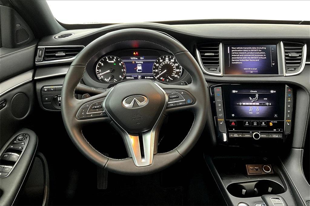 used 2025 INFINITI QX55 car, priced at $42,500