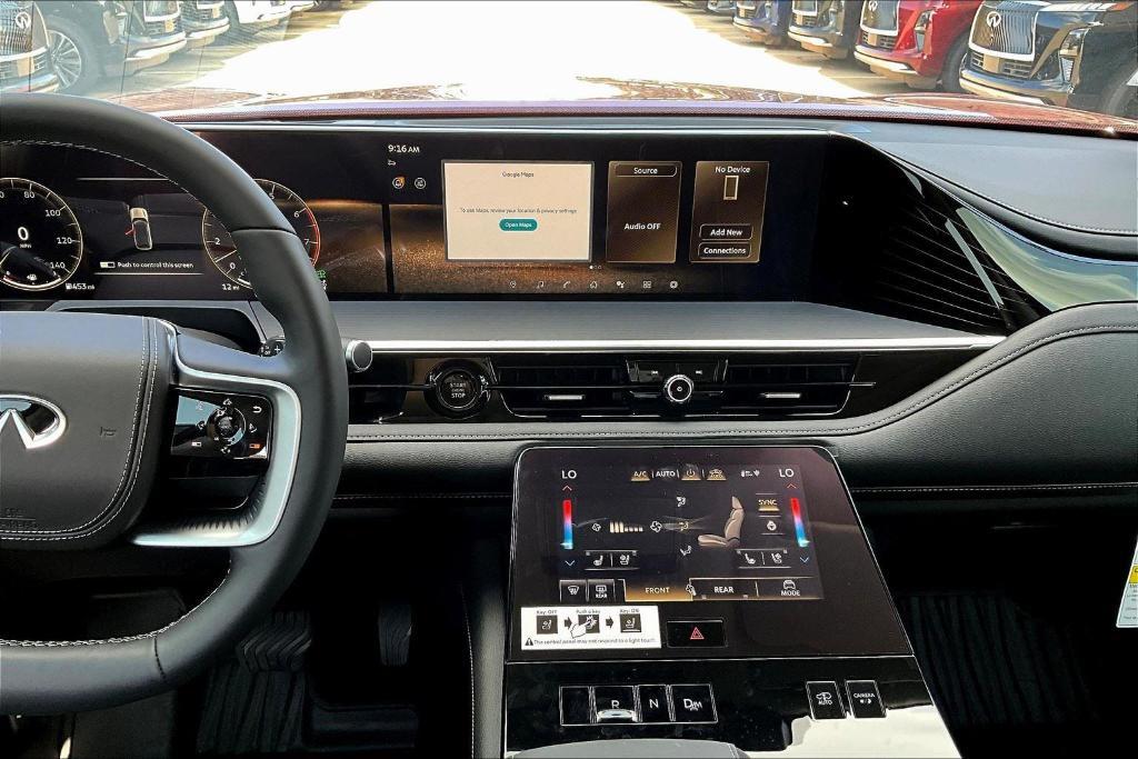 new 2025 INFINITI QX80 car, priced at $98,520