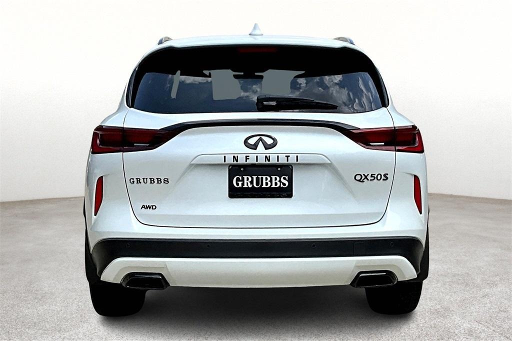 new 2025 INFINITI QX50 car, priced at $54,170