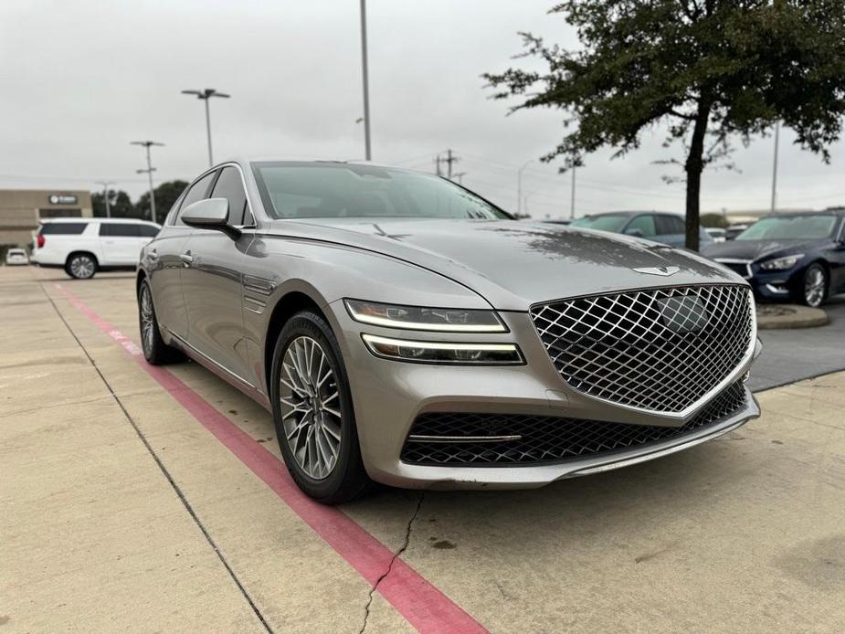 used 2021 Genesis G80 car, priced at $33,000