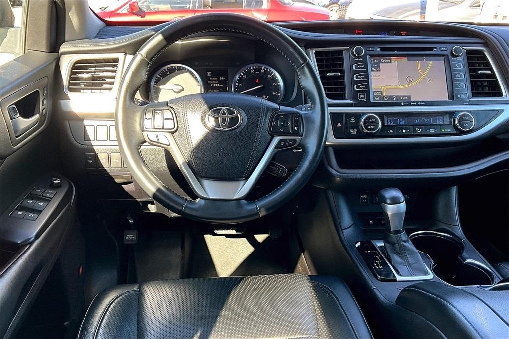 used 2017 Toyota Highlander car, priced at $14,900