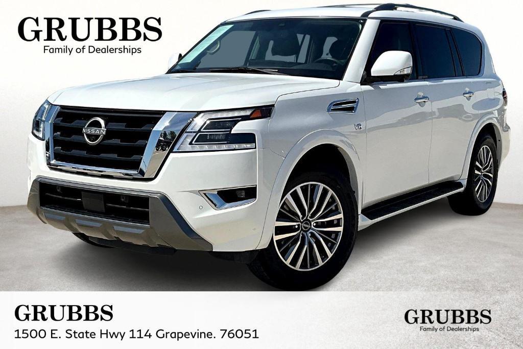 used 2022 Nissan Armada car, priced at $33,500